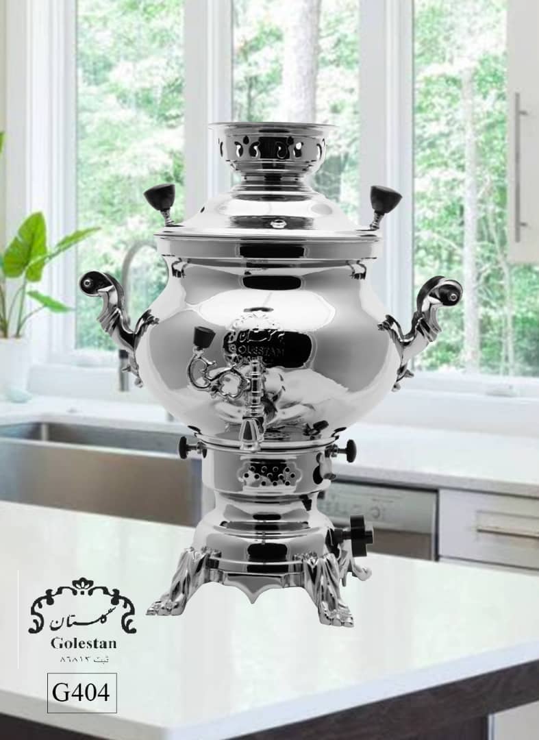 سماور گازی گلستان ۶ لیتر g404