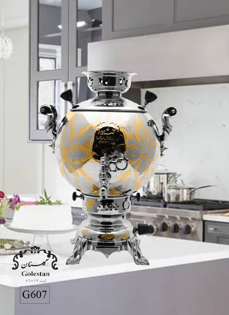 سماور گازی گلستان ۶ لیتر g607