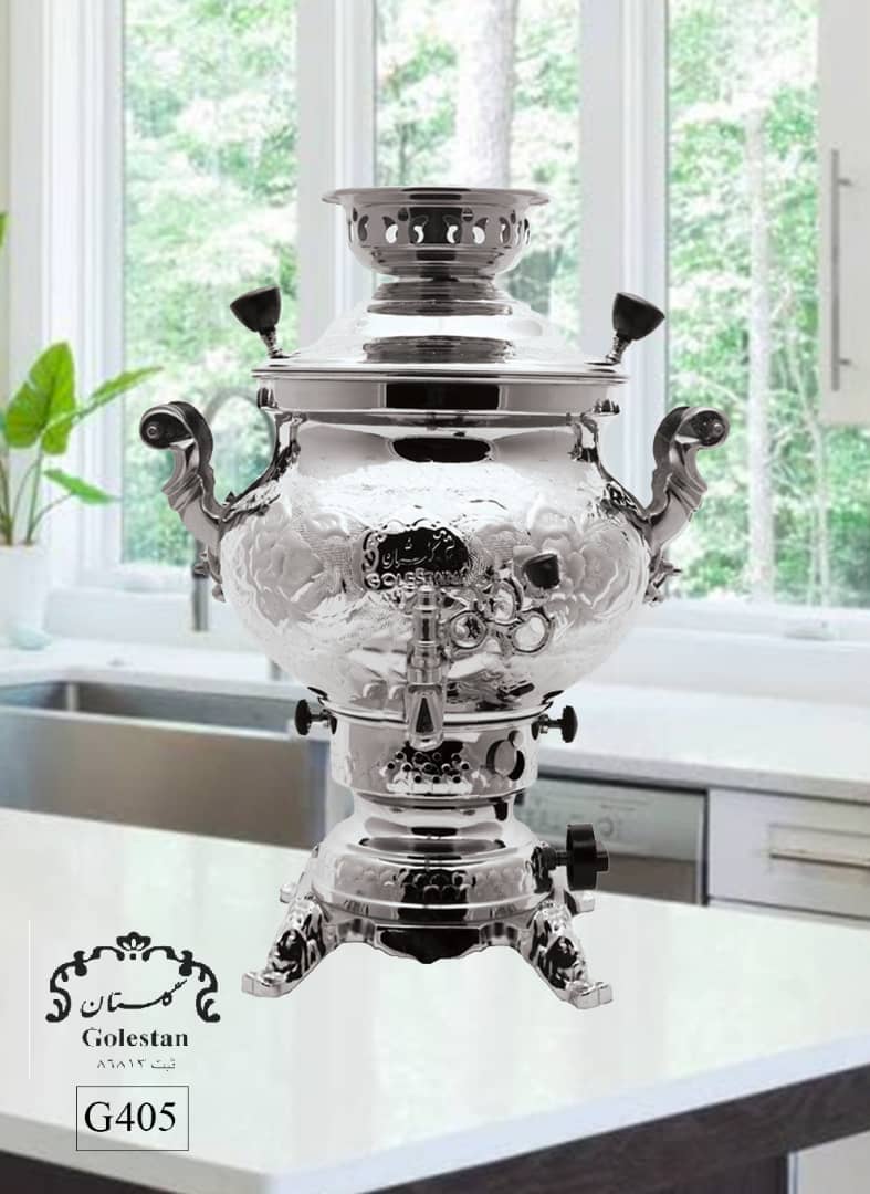 سماور گازی گلستان ۶ لیتر g405