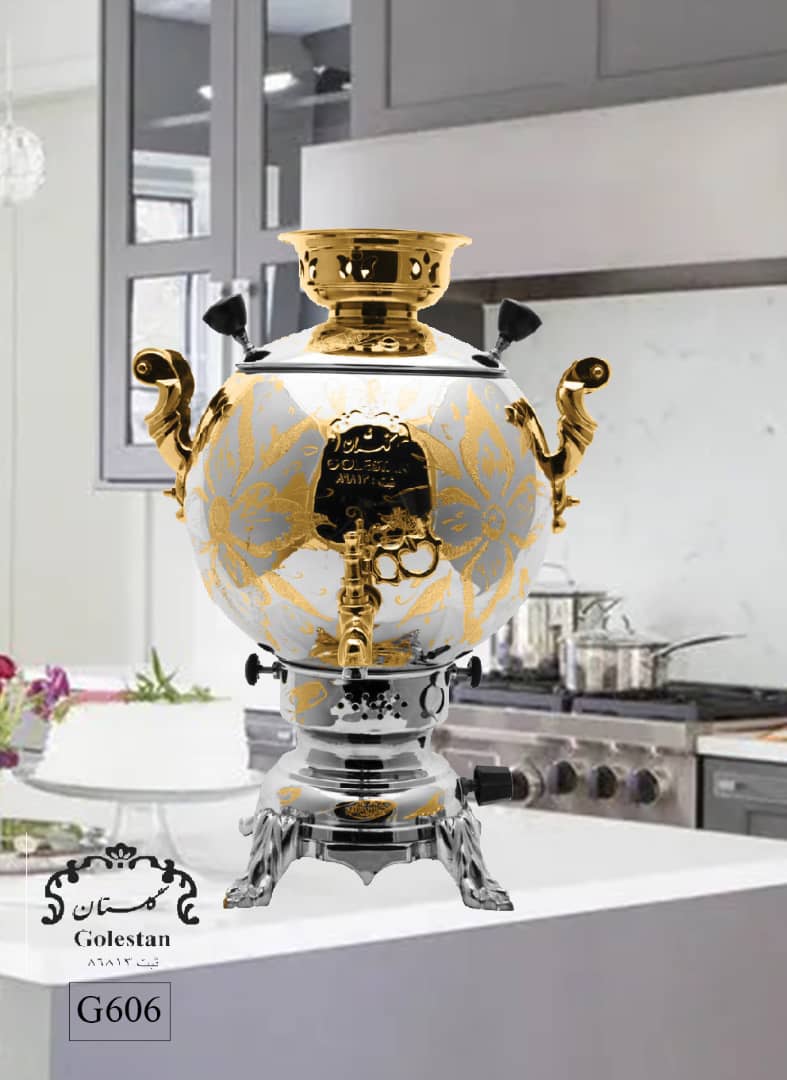 سماور گازی گلستان ۶لیتر g606